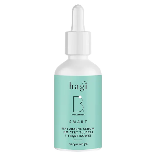 Hagi Smart, Naturalne serum do cery tłustej i trądzikowej z niacynamidem 5%
