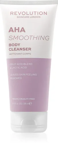 Revolution Skincare AHA Smoothing, Body Cleanser (Oczyszczający żel pod prysznic z kwasami AHA)
