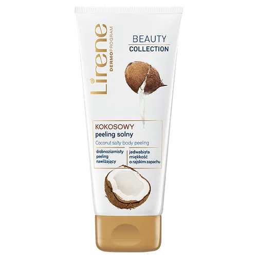 Lirene Dermoprogram Beauty Collection, Kokosowy peeling solny