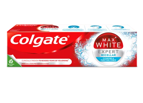 Colgate Max White Expert Micellar (Wybielająca pasta do zębów)
