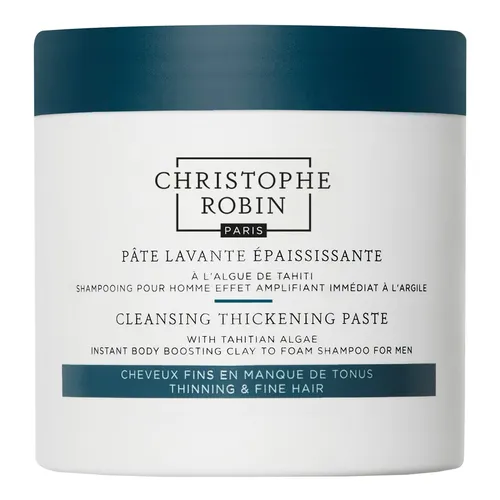 Christophe Robin Cleansing Thickening Paste with Tahitan Algae (Pasta myjąca zwiększająca grubość z algą tahitańską)