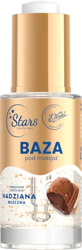 Stars from the stars Stars from the stars x Wedel, Nadziana Mleczna, Baza pod makijaż z płatkami złota