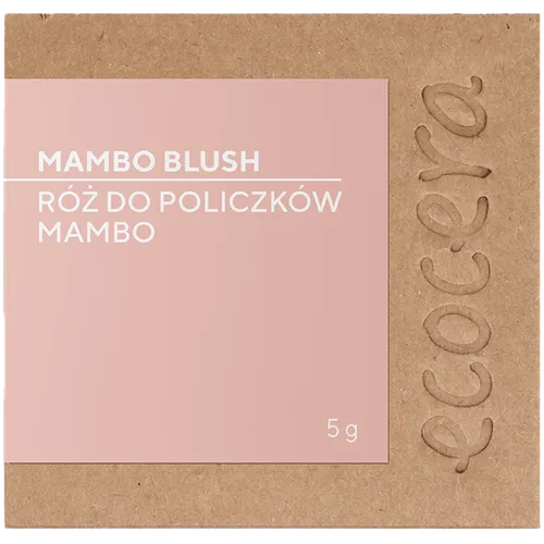 Ecocera Prasowany róż do policzków - 1
