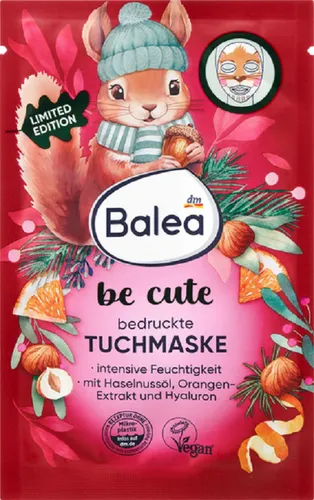 Balea Be Cute, Sheet Mask (Maska do twarzy w płachcie)