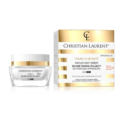 Christian Laurent Pour La Beaute, Infuzyjny krem silnie nawilżający na pierwsze zmarszczki 35+