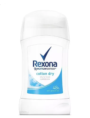 Rexona Motionsense, Cotton Dry Anti-perspirant Stick 48h (Antyperspirant w sztyfcie dla kobiet (nowa wersja))