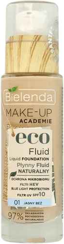 Bielenda Make-up Academie, Eco Fluid Liquid Foundation (Płynny Eco Fluid)
