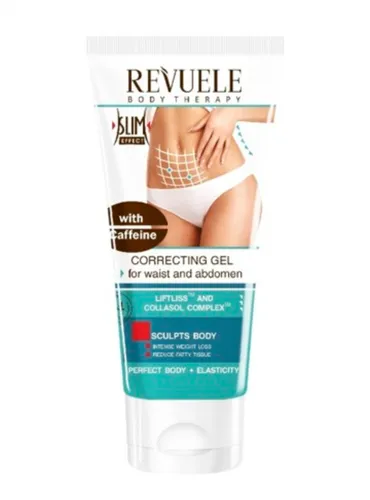 Revuele Body Therapy Slim & Detox, Correcting Gel for Waist and Abdomen (Krem korygujący do talii i brzucha)