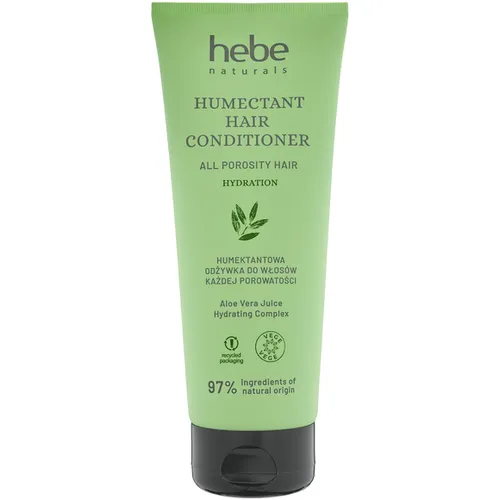 Hebe Naturals, Humektantowa odżywka do włosów każdej porowatości