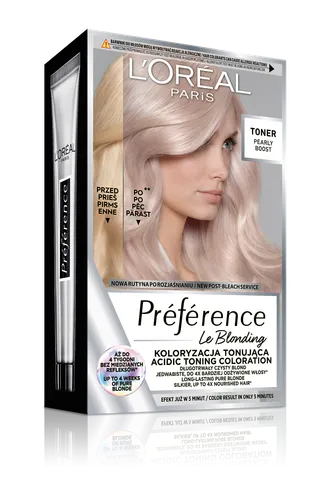 L'Oreal Paris Préférence, Le Blonding Acidic Toning Coloration (Toner do włosów) - 2