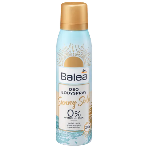 Balea Deo-Bodyspray Sunny Side (Dezodorant o zapachu bryzy morskiej)