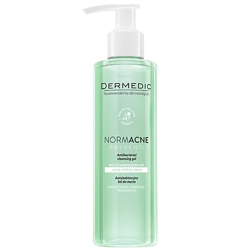 Dermedic Normacne Preventi, Antibacterial Foaming Gel (Antybakteryjny żel do mycia (nowa wersja)) - 3