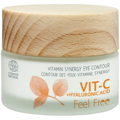 Feel Free Vit. C + Hyaluronic Acid, Vitamin Synergy Eye Contour (Krem pod oczy z witaminą C i kwasem hialuronowym)