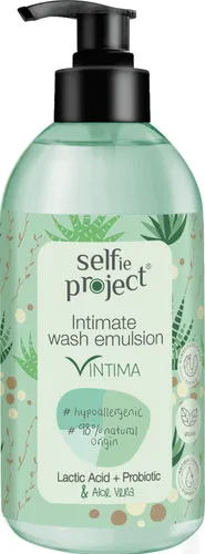 Selfie Project V - Intima, Aloesowa emulsja do higieny intymnej - 1