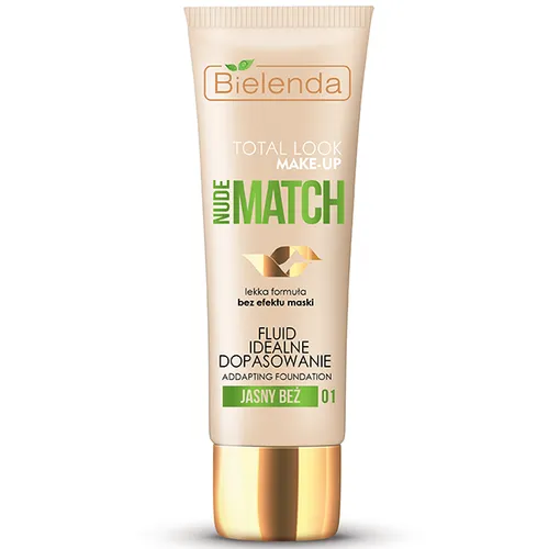 Bielenda Total Look Make-up, Nude Match (Fluid 'Idealne dopasowanie') - 1