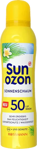 SunOzon Sonnenschaum LSF 50 (Pianka przeciwsłoneczna SPF 50)