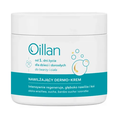 Oillan Avena Oil Active, Nawilżający Dermo - krem