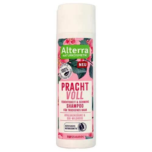 Alterra Pracht Voll, Feuchtigkeit & Schwung Shampoo für Trockenes Haar (Nawilżający szampon do włosów)