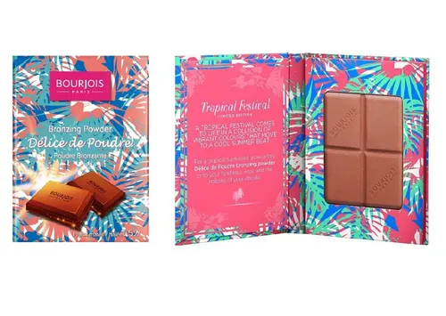 Bourjois Tropical Festival Limited Edition, Delice de Poudre Bronzante [Bronzing Powder] (Puder brązujący)