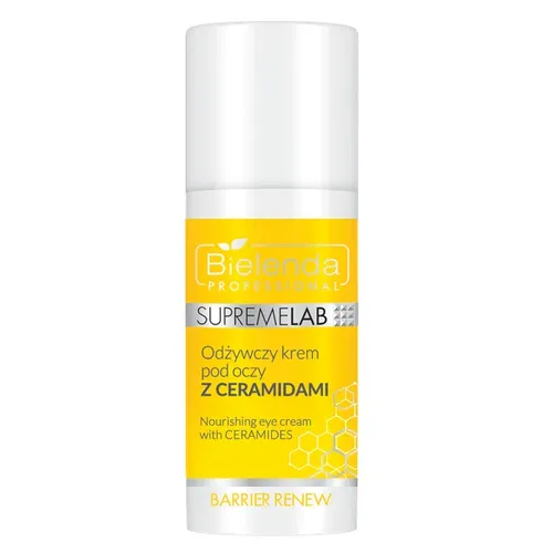 Bielenda Professional SUPREMELAB Barrier Renew, Odżywczy krem pod oczy z ceramidami