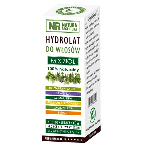 Natura Receptura Hydrolat do włosów `Mix ziół`