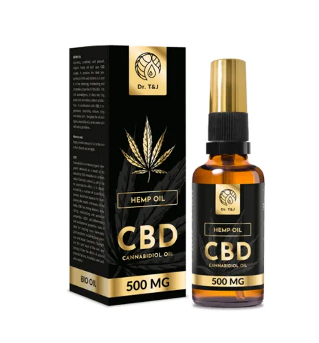 Dr. T & J Hemp Oil CBD Cannabidiol Oil (Naturalny olej konopny)
