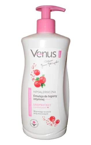 Venus Uroprotect, Hipoalergiczna emulsja do higieny intymnej z prebiotykami 'Żurawina + kwas mlekowy' - 2