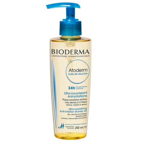 Bioderma Atoderm, Huile de Douche (Nawilżający olejek do kąpieli i pod prysznic) - 2