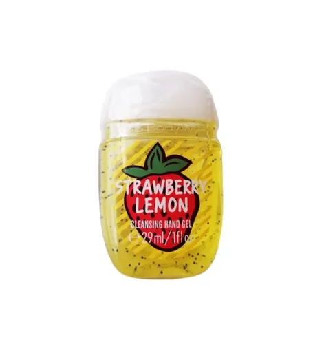 Bath & Body Works PocketBac, Strawberry & Lemon Anti - Bacterial Hand Gel (Antybakteryjny żel do rąk) - 2