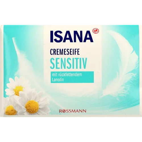 Isana Cremeseife Sensitiv [Soft] (Mydło kremowe w kostce) - 1