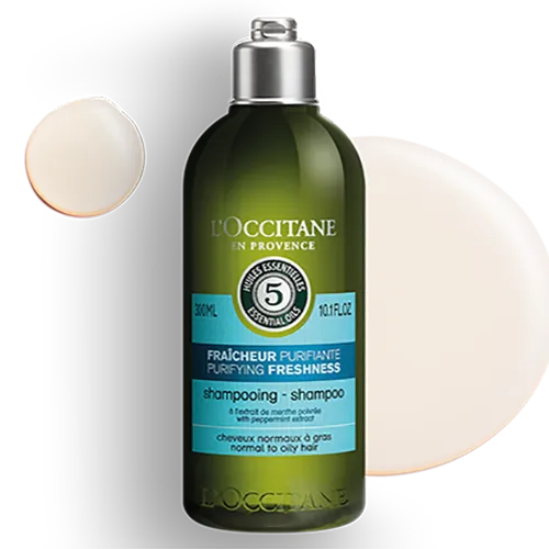 L'Occitane Aromachologie, Fraicheur Purifiante Shampooing (Oczyszczający szampon)