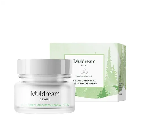 Muldream Vegan  Green Mild Fresh Facial Cream (Krem do twarzy)