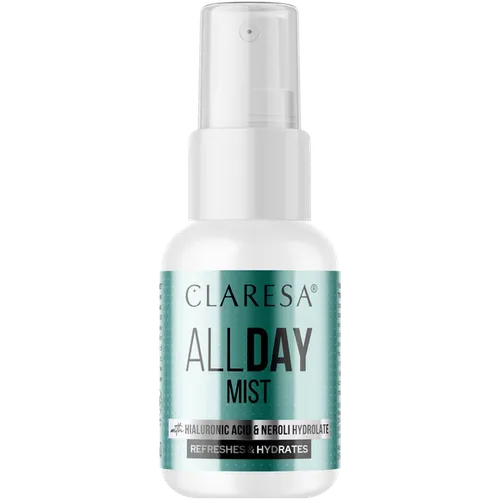 Claresa All Day Mist (Nawilżająco-odświeżająca mgiełka do twarzy)