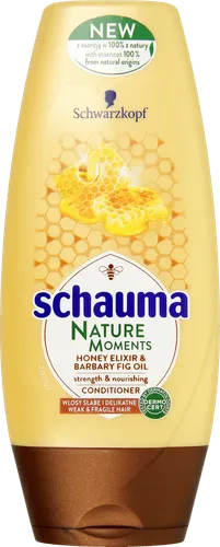Schauma Nature Moments, Odżywka do włosów słabych i delikatnych 'Miód i olej z opuncji figowej' - 2