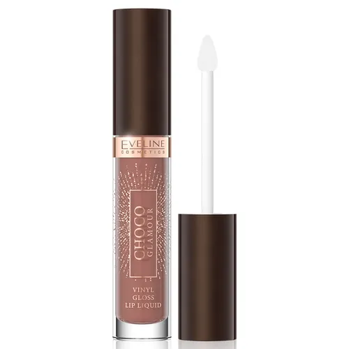 Eveline Cosmetics Choco Glamour, Vinyl Gloss Lip Liquid (Pomadka w płynie z efektem glossy lips) - 3