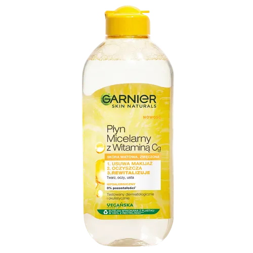 Garnier Skin Naturals, Płyn micelarny z witaminą Cg - 1