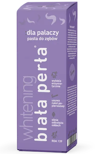 Biała Perła Whitening, Pasta do zębów dla palaczy