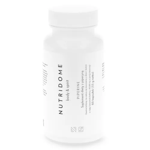 Nutridome Piperine, Suplement diety z piperyną