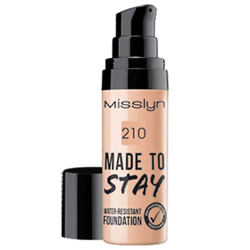 Misslyn Made to Stay, Water-Resistant Foundation (Wodoodporny podkład)