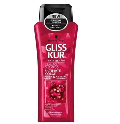 Schwarzkopf Gliss Color Perfector, Szampon do włosów farbowanych - 2