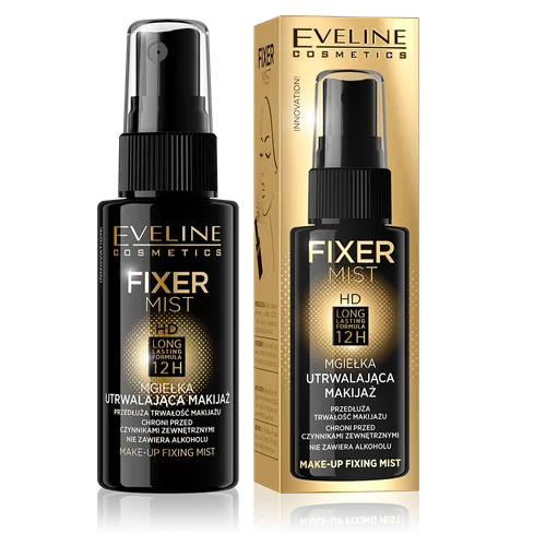 Eveline Cosmetics Fixer Mist HD Long Lasting Formula 12h (Mgiełka utrwalająca makijaż)