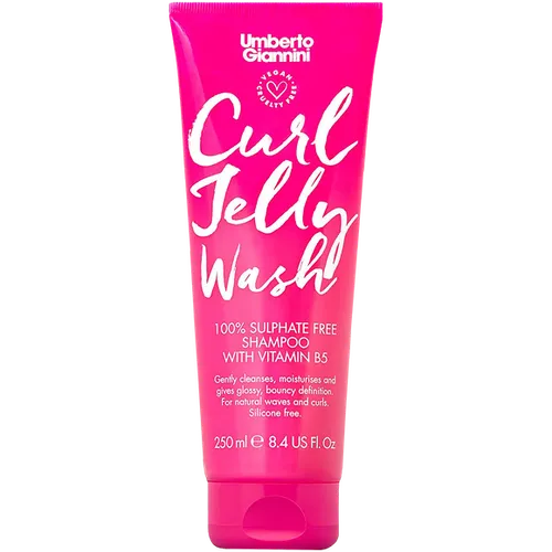 Umberto Giannini Curl Jelly 100% Sulphate Free Shampoo with Vitamin B5 (Szampon do włosów kręconych)