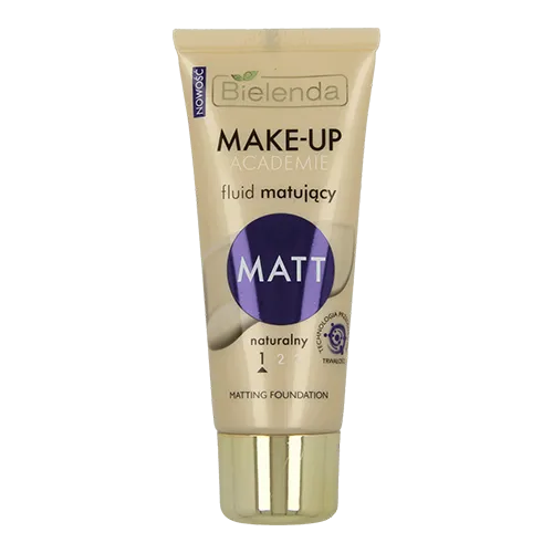 Bielenda Make-Up Academie, Matt, Naturalny fluid matujący