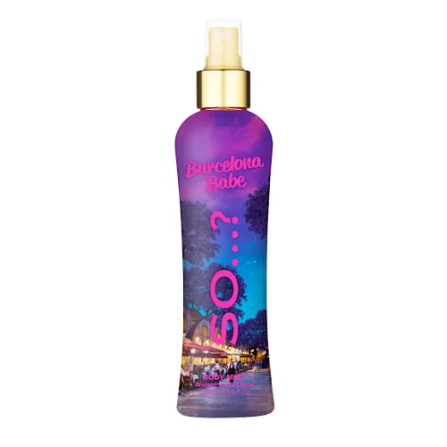 So...? Fragrance So...? Barcelona Babe Body Mist (Mgiełka do ciała dla kobiet)
