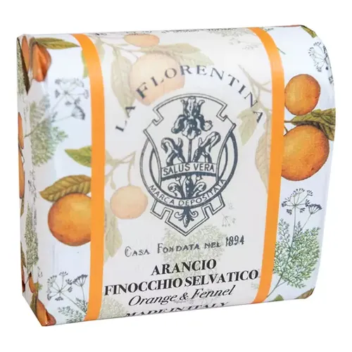 La Florentina Bar Soap Orange & Fennel (Mydło do ciała)