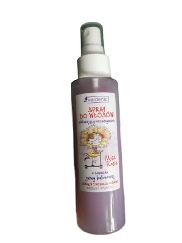 Verdenic Spray do włosów ułatwiający rozczesywanie `Miss Rosie`