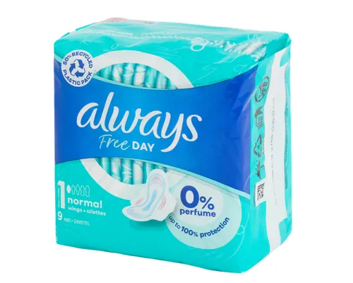 Always Free Day Normal, Podpaski higieniczne