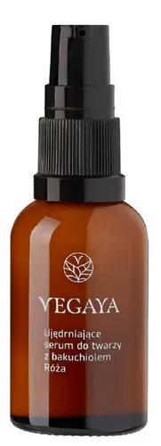 Vegaya Ujędrniające serum do twarzy z bakuchiolem `Róża`