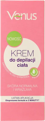Venus Krem do depilacji ciała do skóry normalnej i wrażliwej