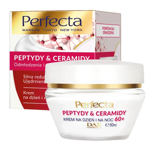 Perfecta Peptydy & Ceramidy, Krem na dzień i na noc 60+